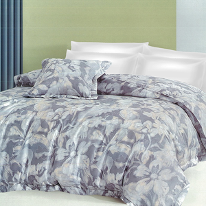 FITNESS_100%純天絲頂級60S雙人薄被套/被單-愛的印記