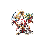 [積木共和國] OT66393  關節可動忍者 一套四款販售(益智拼裝積木), , large