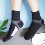 [Kaimei Cotton] 3-pack MIT Taiwan-made 2/2 arch protection sports functional socks 20-24cm, , large