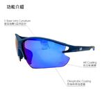 [秉宸] NEW BALANCE 運動太陽眼鏡 偏光鏡 台灣公司貨 運動眼鏡 NB08113 25SS, , large