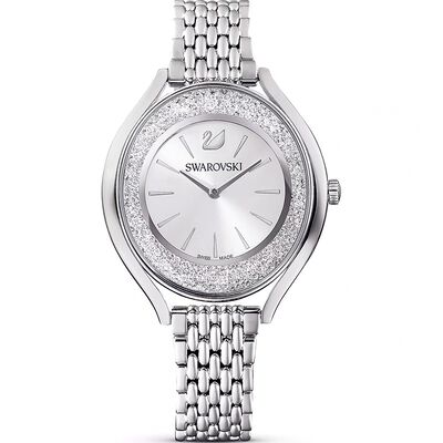 SWAROVSKI 施華洛世奇 Crystalline Aura 送禮 奢華水晶女錶 手錶-35.5mm 5519462