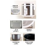 SPT 4-Cup Health Thick Pot Electronic Rice Cooker SC-NX07T, , large