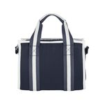 Lesportsac Small Top Handle Tote 手提肩背兩用旅行包 送禮推薦-條紋海軍藍, , large