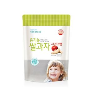 【韓國 BEBEFOOD】寶寶福德 大米米餅-蘋果 (20g) (6M+)