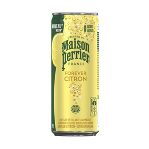 Perrier 檸檬風味氣泡礦泉水 330ml can