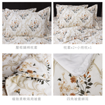 【多利寶寢具】Victoria_純棉加大五件式床罩組-花開富貴, , large