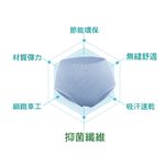 【AREXSPORT台灣製】P030 抑菌內褲 中高腰青春款 女內褲 無痕內褲 運動內褲 台灣製 抑菌三角內褲 涼爽吸排, , large