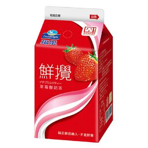 福樂草莓鮮奶茶375ml到貨效期約6-8天