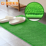 Microfiber short-hair water-absorbing anti-slip floor mat 40x130 cm, , large