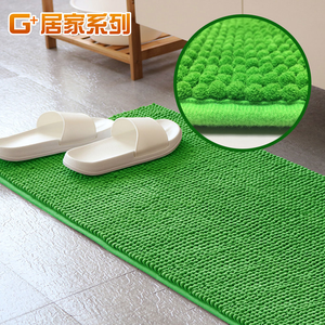 Microfiber short-hair water-absorbing anti-slip floor mat 40x130 cm