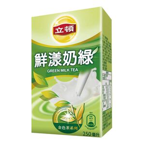 立頓鮮漾綠奶茶-250ml