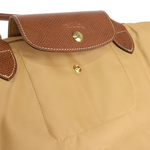 LONGCHAMP L號長把LE PLIAGE摺疊水餃包(鹿褐色), , large