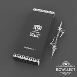 Thunderbolt The divine weapons Antique 2 Oz Silver Bar, , large