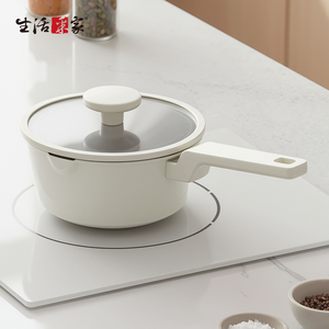 SHCJ 鈦陶瓷不沾 單把湯鍋 20cm 含矽膠圈鍋蓋 IH爐鍋具 單把湯鍋 不沾鍋 燉鍋 悶煮鍋 湯炒鍋 湯鍋 火鍋