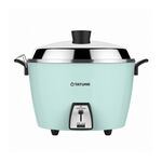 TATUNG 220V Dual Voltage 10-Cup Lake Blue Electric Cooker TAC-10L-DV2TG, , large