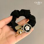【Gulicc】古莉可 髮圈 法式小香風山茶花大腸髮圈, , large