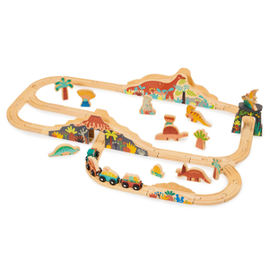 【Mentari】Lost World Dinosaur Railway Set