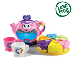 LeapFrog 美國跳跳蛙 下午茶扮家家酒茶壺組 / 茶壺組 / 家家酒 / 扮演遊戲 / 分享