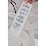 (S) self portrait質感棉質木耳邊白色短袖上衣二手衣, , large