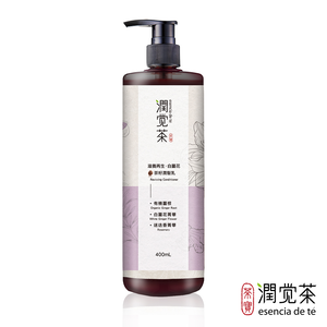 [茶寶]潤覺茶 滋養再生白薑花茶籽潤髮乳 400ml