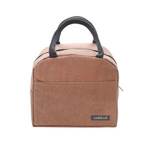 樂扣保溫保冷大開口餐袋-豆沙粉