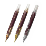 ACE 英士  按壓式金屬色毛筆 三色可選 /支  - 多款可選, RBM1801 帝王金, large