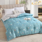 【Betrise】Rubik's cube | Graphene Thermal Storage Antibacterial Tencel Skin Friendly Velvet Washable Warm Winter Quilt 180x210CM-Upgraded Thickened Version 3kg, , large
