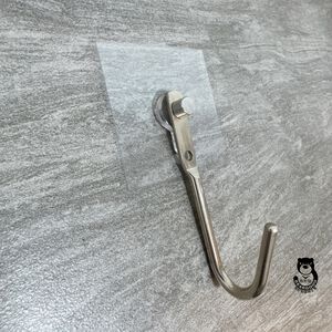 [熊好貼國際]J型勾 304不鏽鋼  無痕掛勾掛鉤凹凸紋路粗糙可貼(超黏貼) 無痕掛勾 強力掛勾 免打孔掛勾 掛鉤