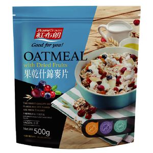 HomeBrown Oatmeal-Dried Fruits