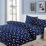 【Galatea葛拉蒂】法蘭絨冬季雙人床包四件組 草莓花卉, , large