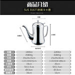 PERFECT 理想牌 極緻316不鏽鋼冷水壺 2200cc-Leidea樂德兒, , large