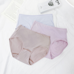 【Clany可蘭霓】 抗菌親膚天絲棉Protimo中腰高彈內褲 M-XL 燕麥膚 2230-15, , large