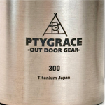 PTYGRACE｜鈦雙層隔熱杯｜可收納手把｜300ml ｜日本燕三條製造｜PY-C015, , large