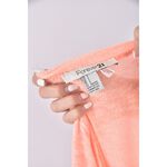 (S) forever21質感橘色長袖上衣二手衣, , large