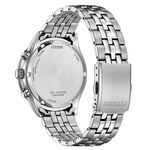 CITIZEN 星辰 亞洲限定款 海軍藍 光動能三眼計時手錶-42mm AT2570-56L, , large