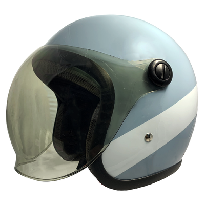 GP6 0916泡泡鏡安全帽-淺灰藍