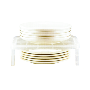 日本製盤子收納架-6入