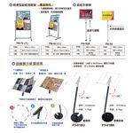 拍拍框A字架 SPA-A1-1單面 雙面 立地架子 牌子 公佈欄 A1告示牌尺寸 可掀式鋁框海報A字架, , large
