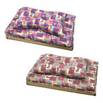 Parker Bear Bamboo Single Breathable Mattress, 藍紫, large