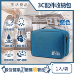 Waterproof Storage Bag For Cables Blue, , large