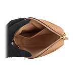TORY BURCH McGraw 荔枝皮革拉鍊相機包/提拉米蘇, , large