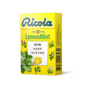 利口樂檸檬香草潤喉糖(無糖)27.5x2