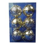 60MM champagne gold painted balls, , large