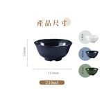 【哩皿食器】台灣製  CPET 潔晶湯碗｜恬淡白, , large
