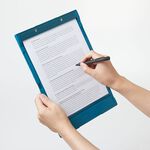 *需預訂【KING JIM】COMPACK BOARD 5785可折疊多功能板夾(多色)黑, , large