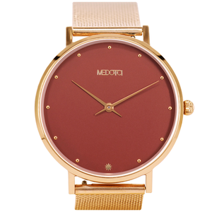 [MEDOTA] CHICA minimalist color collection ladies watch-Red / CH-9404