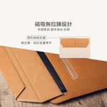 Moshi Muse 13吋 三合一多功能筆電支架包(貝殼白), , large