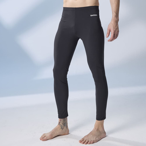Monina Taiwan-made amphibious sun protection functional trousers (suitable for both men and women) unisex style can also be used as jellyfish pants/stream trekking pants solid black -M