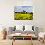 【御畫房】油菜花 國家一級畫師手繪油畫60×80cm(VF-02), , large