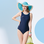 MONINA MIT girls one piece triangle swimsuit -XL, , large